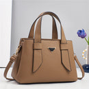 Bolsa Feminina Moderna e Elegante – Bolsa de Ombro e Transversal em Couro Macio de Alta Qualidade, com Grande Capacidade e Alças de Mão.