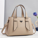 Bolsa Feminina Moderna e Elegante – Bolsa de Ombro e Transversal em Couro Macio de Alta Qualidade, com Grande Capacidade e Alças de Mão.