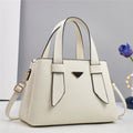Bolsa Feminina Moderna e Elegante – Bolsa de Ombro e Transversal em Couro Macio de Alta Qualidade, com Grande Capacidade e Alças de Mão.